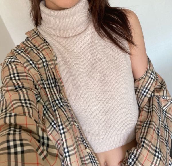 RUNNING HIGH_Knit Turtleneck Sleeveless Top [Blue]