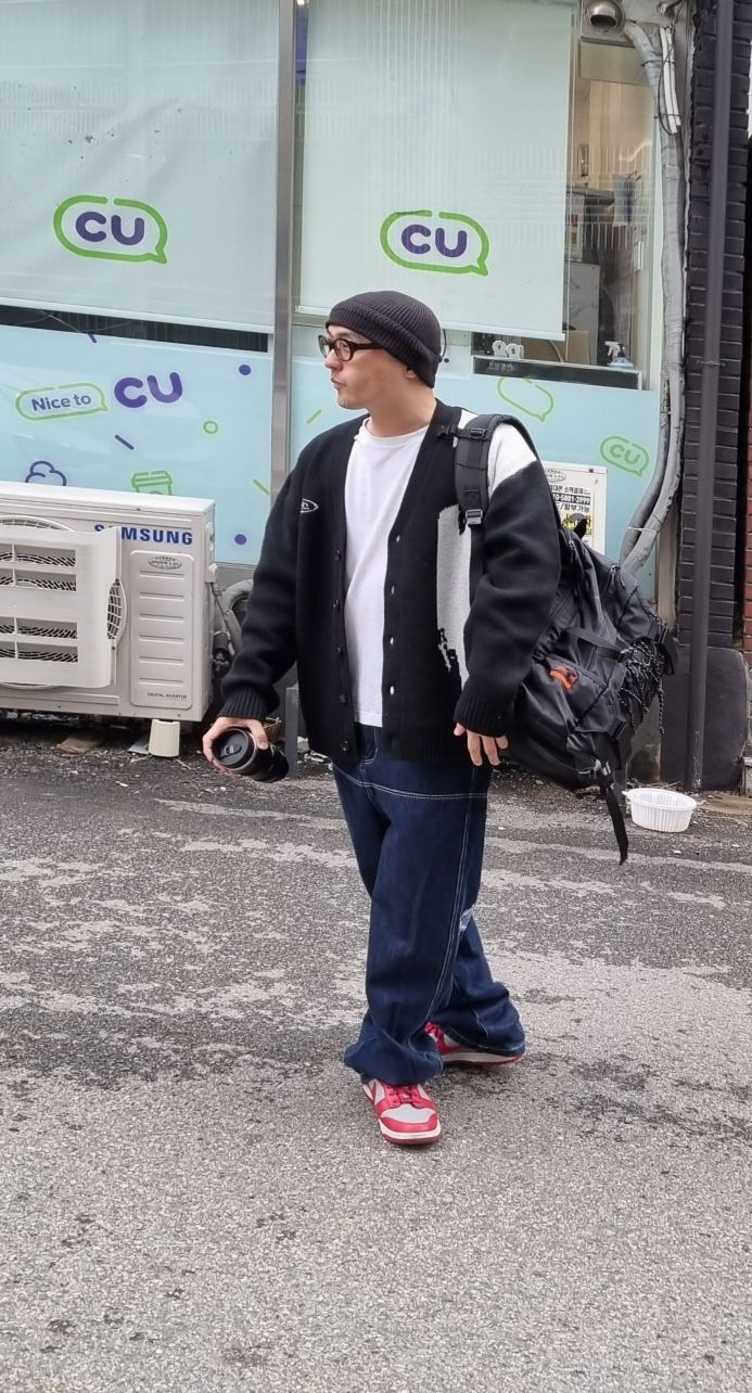 MUSINSA公式 | LMC LMC X SCARFACE JACQUARD CARDIGAN black