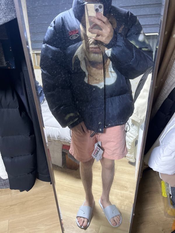MUSINSA公式 | LMC LMC X SCARFACE PUFFER DUCK DOWN PARKA black