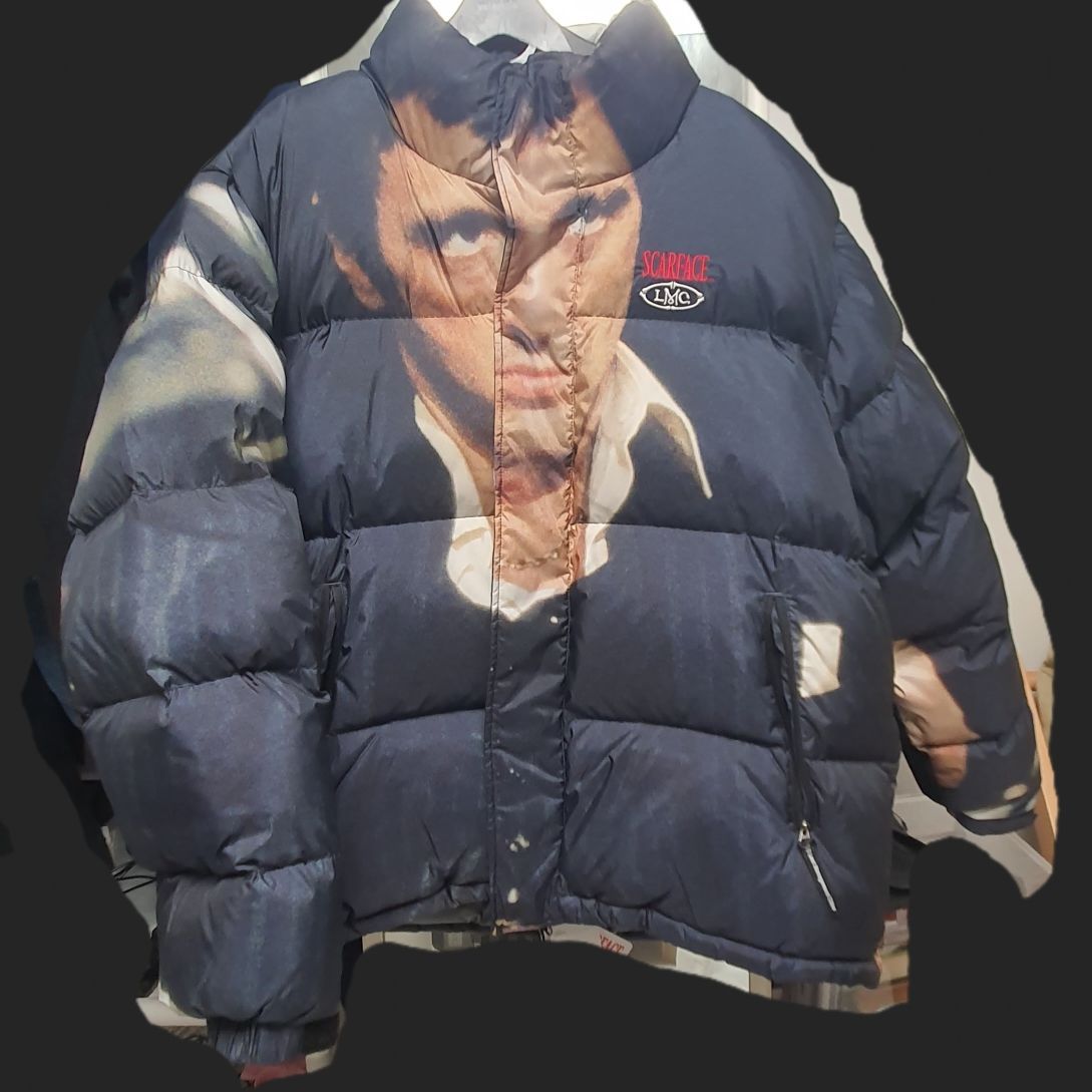 値下げ❗️LMC DOWN JK MUSINSA公式 | LMC LMC X SCARFACE PUFFER DUCK DOWN PARKA black