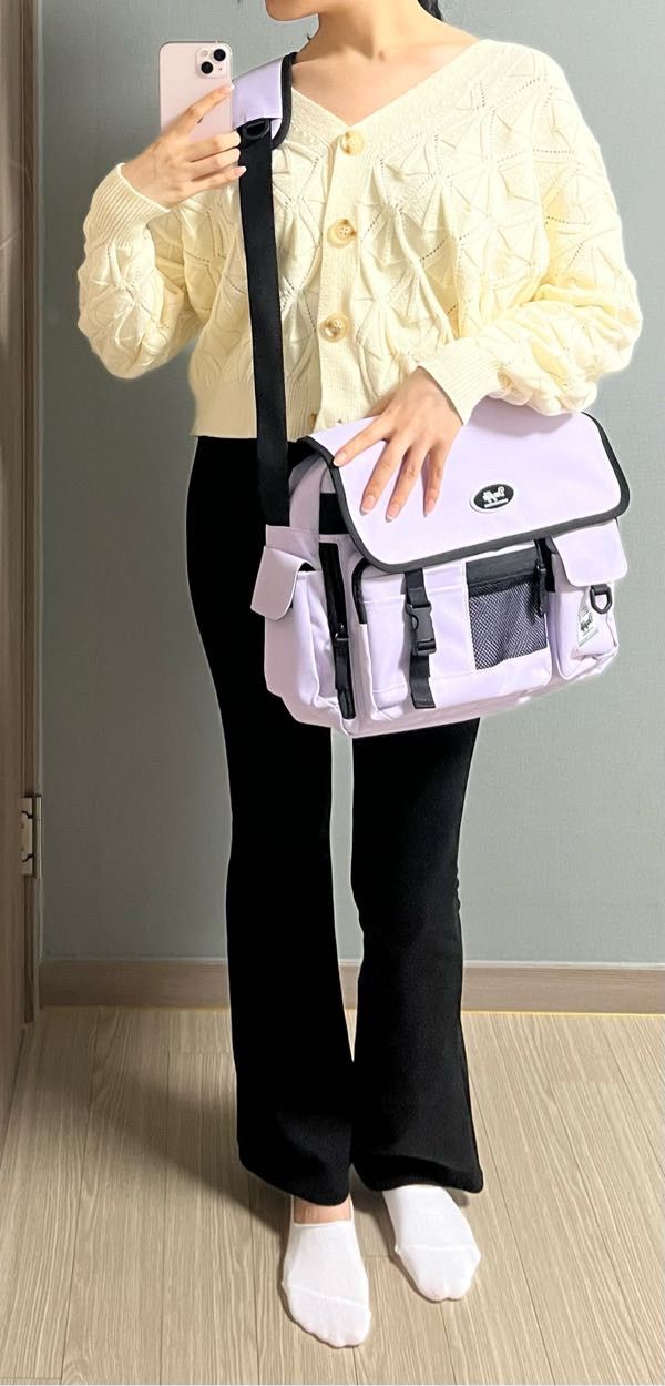 バッグ・カバンその他 [DAYLIFE] POST-UP CROSS BAG #PURPLE DAYLIFE POST UP CROSS BAG (PURPLE) : デイライフ - 私たちが