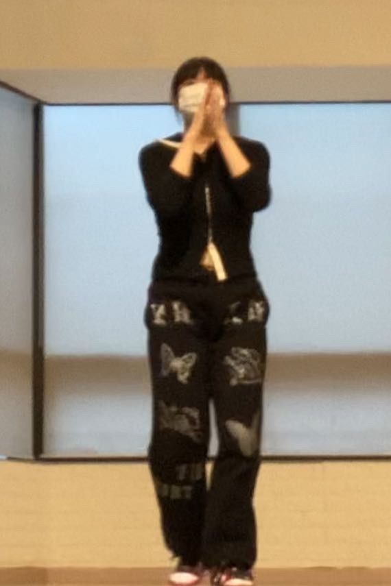 MUSINSA | LUV IS TRUE OW GLITTER JOGGER_BLACK