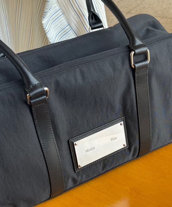 MUSINSA公式 | MATIN KIM SPORTY TOTE BAG IN BLACK