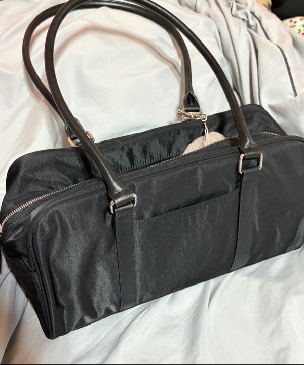 MUSINSA公式 | MATIN KIM SPORTY TOTE BAG IN BLACK