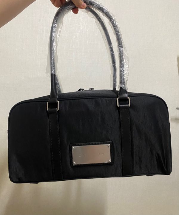 MUSINSA公式 | MATIN KIM SPORTY TOTE BAG IN BLACK
