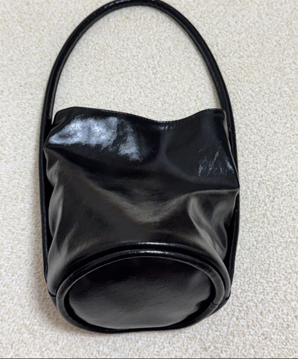 ショルダーバッグ・ポシェット YEOMIM beaker bag crinkle black MUSINSA公式 | YEOMIM beaker bag (crinkle black)