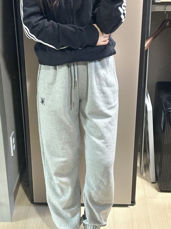 パンツ WOOALONG Signature standard jogger pants IVORY pt_21ss_001i MUSINSA | WOOALONG Signature standard jogger pants_IVORY