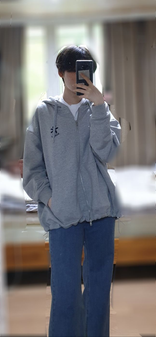 후드집업 フラワー　パーカー　sinoon nugu musinsa Baby printed cotton sweatshirt in light pink | GUCCI® US