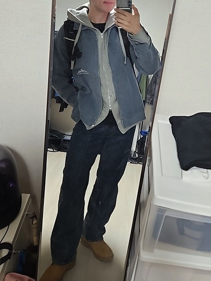 【mahagrid】22SS★ WESTERN WORK JACKET MUSINSA | MAHAGRID WESTERN WORK JACKET NAVY(MG2CSMB945A)