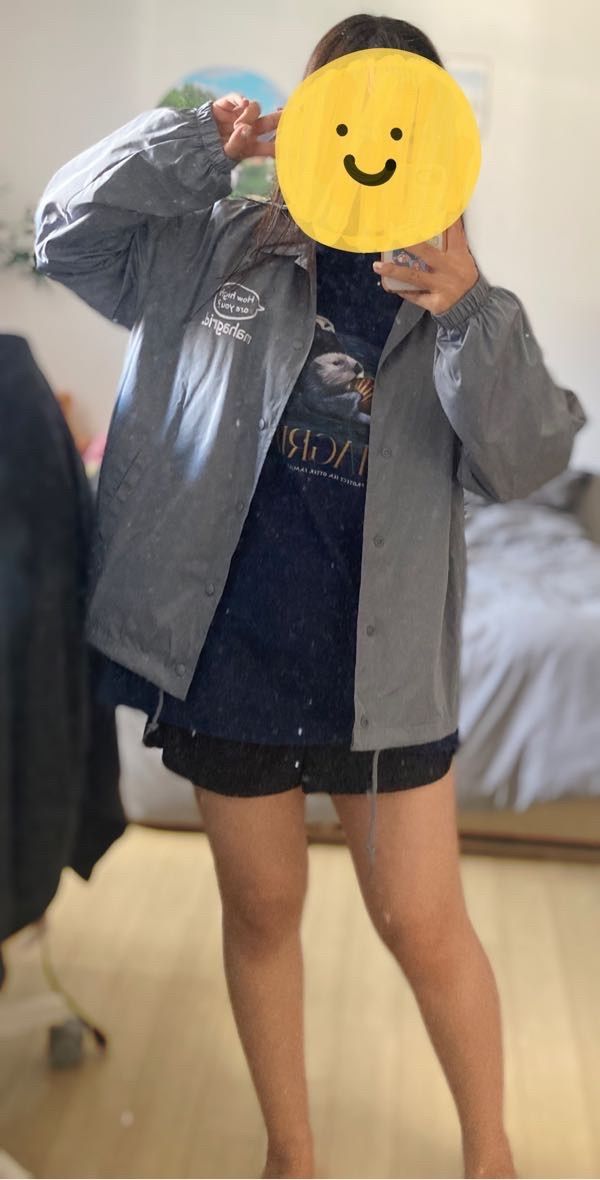 【mahagrid】22SS★ SHROOM COACH JACKET MUSINSA | MAHAGRID SHROOM COACH JACKET BLUE(MG2CSMB942A)
