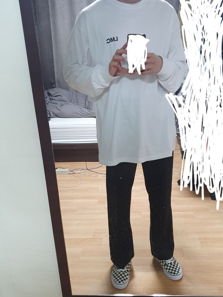 MUSINSA | LMC LMC OG COMBO LONG SLV TEE charcoal