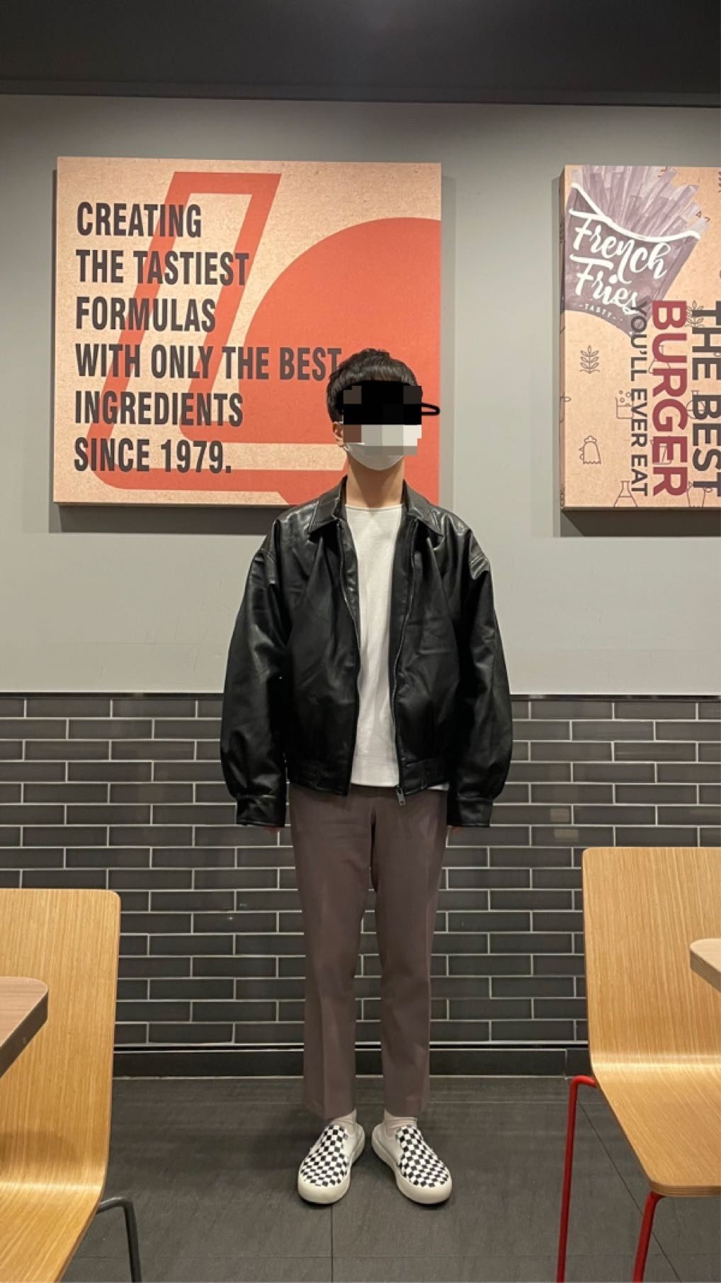 MUSINSA | VTWO 8013 VEGAN LEATHER JACKET_BLACK