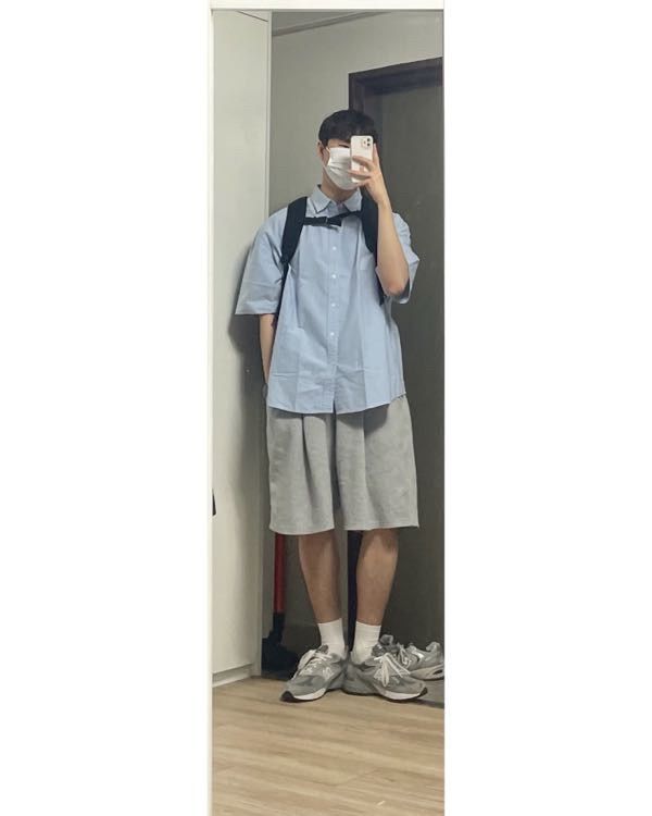 MUSINSA | MUSINSA STANDARD OVERSIZED OXFORD SHORT SLEEVE