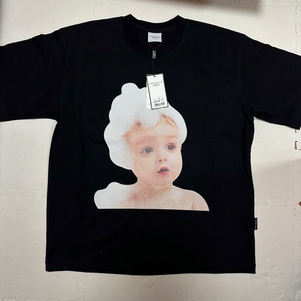 Tシャツ・カットソー ACME DE LA VIE ADLV BABY FACE APPLE HAIR BOY SHORT S 4BUK100 Jual Adlv Acme De La Vie Baby Face Apple Hair Boy White Tee