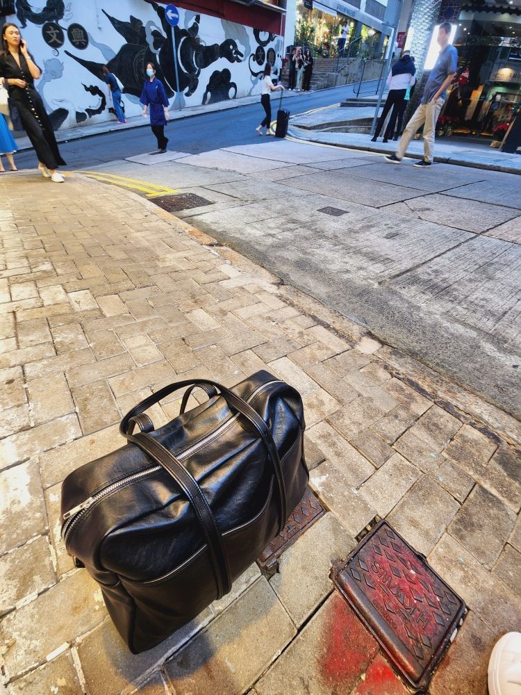 【NEUE】LEATHER BOSTON BAG Lsize MUSINSA | NEUE Leather Boston Bag_Large