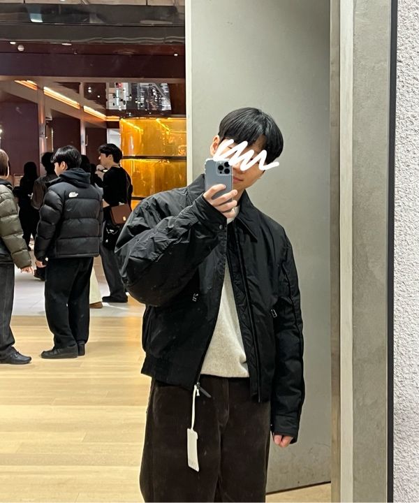 MUSINSA公式 | COOR Puff Flight MA-1 (Black)