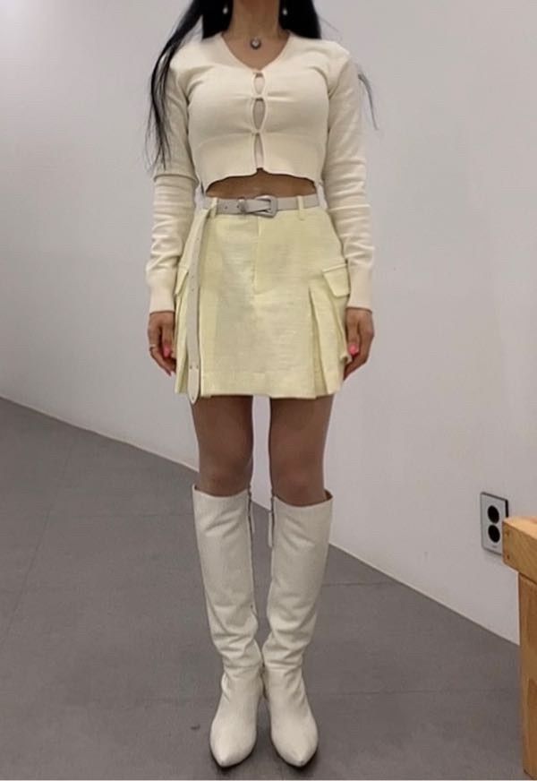 MUSINSA公式 | MATIN KIM WESTERN STYLE BELT IN BLACK