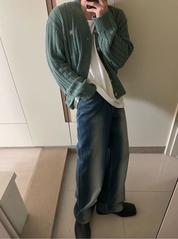 MUSINSA | SATUR Brooklyn Newtro Wide Washed Denim Pants