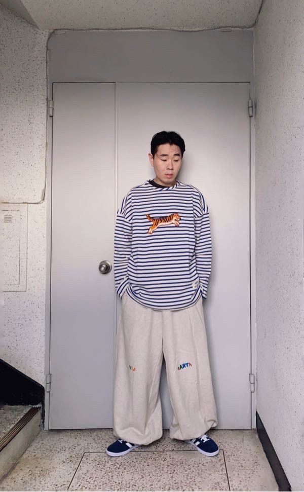 ★関税込★Beyond Closet★IVY LEAGUER OVERSIZE STRIPE SLEEVE MUSINSA | BEYOND CLOSET [COLLECTION LINE] NEW IVY LEAGUER