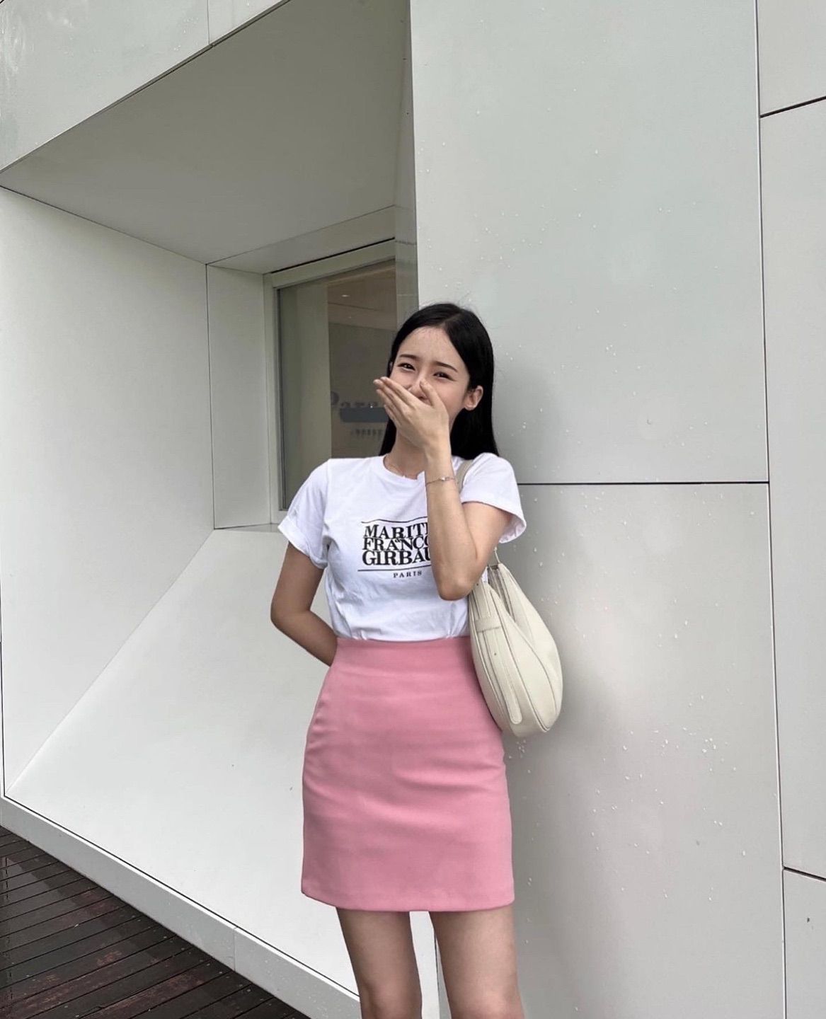 ♥MARITHE ♥CLASSIC LOGO STAMP TEE Marithe】CLASSIC LOGO STAMP TEE 3色入