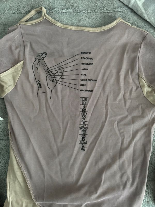 MUSINSA | OJOS Bandage Mesh T-shirt / Brown