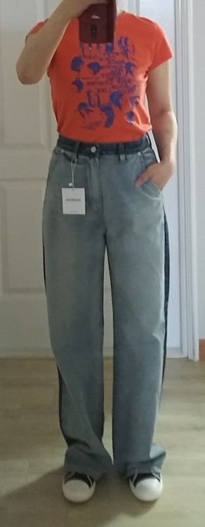 ☆AVANDRESS☆ Reverse wide denim pants AD41PT39 ☆AVANDRESS☆ Reverse wide denim pants AD41PT39 ADVENTURE