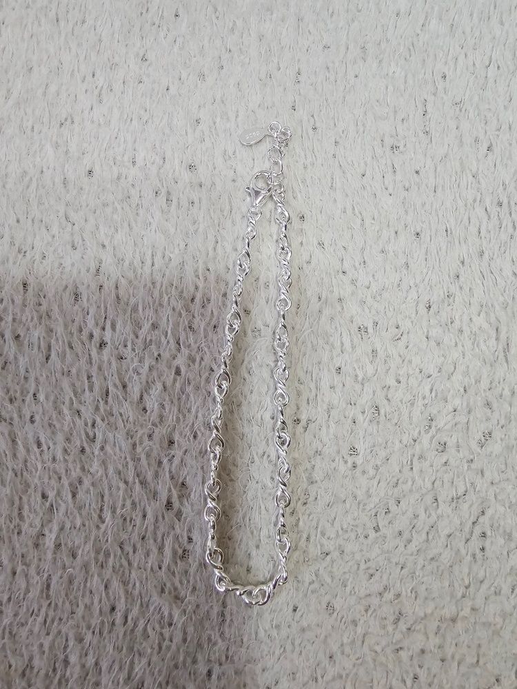 Byweekend☆[silver925] Ribbon chain bracelet ブレスレット MUSINSA | BYWEEKEND Ribbon chain bracelet