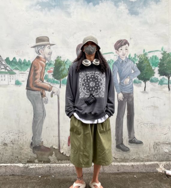 MUSINSA | ESPIONAGE Over Fatigue Hat (Denim ver.) Dark Indigo
