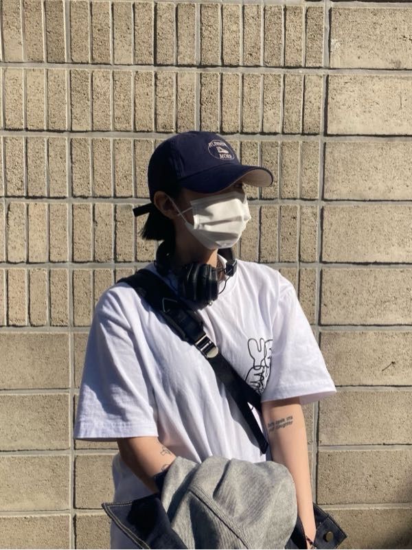 ◇YESEYESEE◇ CLogo LS White MUSINSA公式 | YESEYESEE C-LOGO L/S White