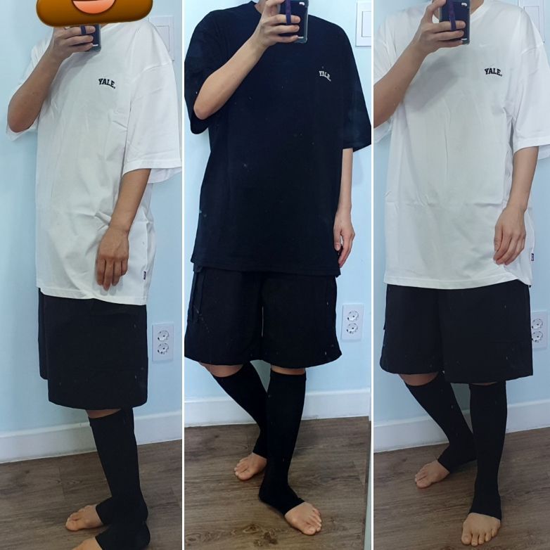 ☆YALE☆ COOL COTTON 2PACK SMALL ARCH TEE WHITE BLACK YD01S MUSINSA | YALE [COOL COTTON] 2PACK SMALL ARCH TEE WHITE / BLACK