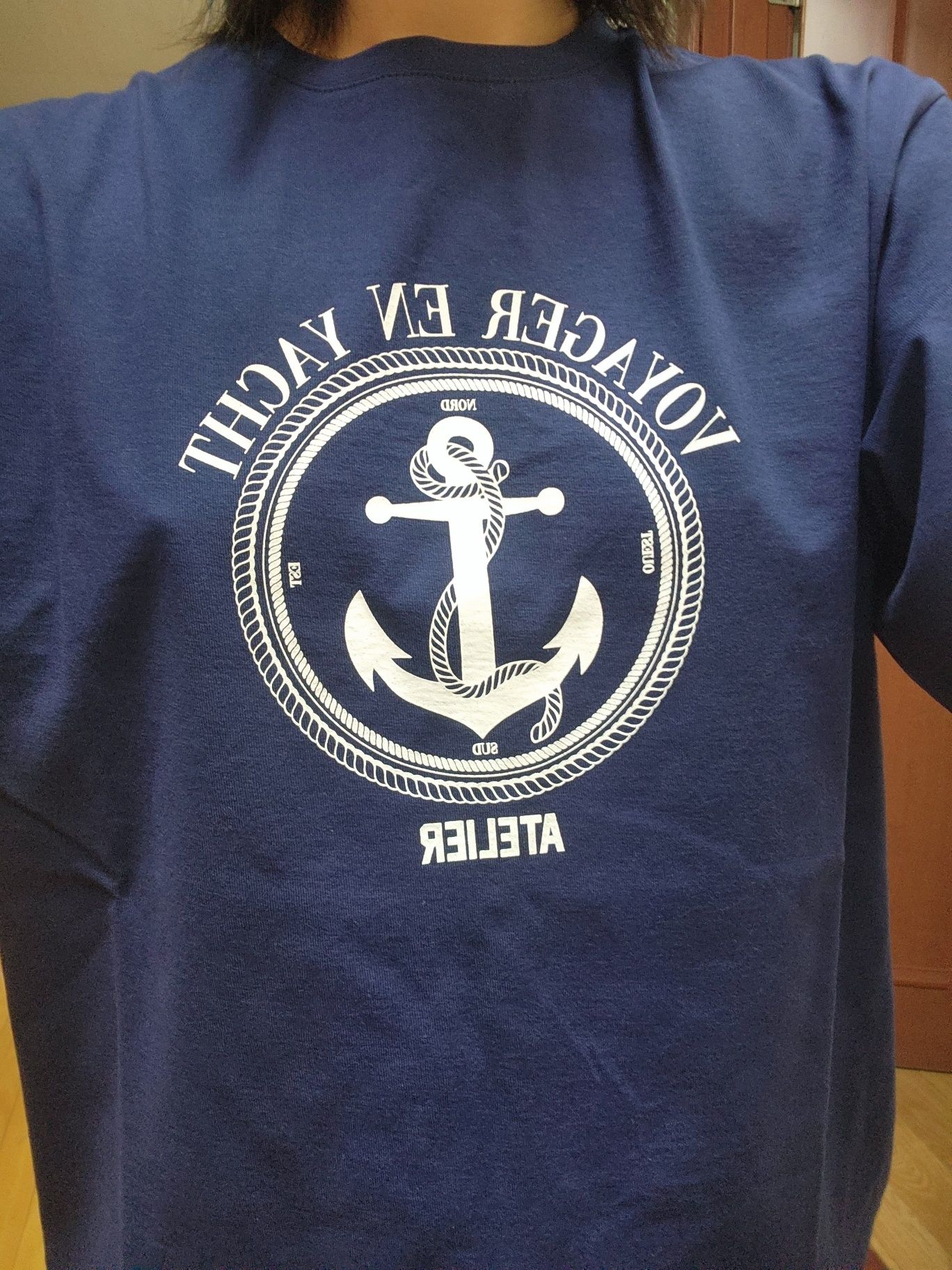 LOOKAST☆ANCHOR TSHIRT MUSINSA | LOOKAST Navy Anchor T-Shirt / NAVY ANCHOR TSHIRT