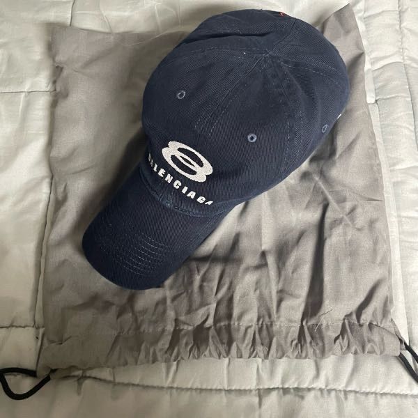 BALENCIAGA ベースボールキャップ ネイビー Balenciaga ネイビー