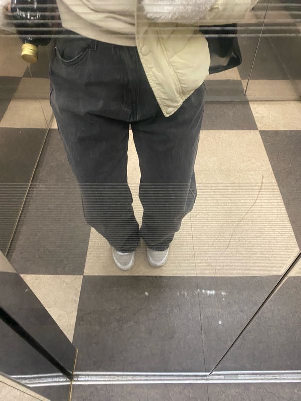 ☆AVANDRESS☆ BUCKLE WIDE DENIM PANTS OATMEAL AD41PT34OT MUSINSA | AVANDRESS BUCKLE WIDE DENIM PANTS OATMEAL