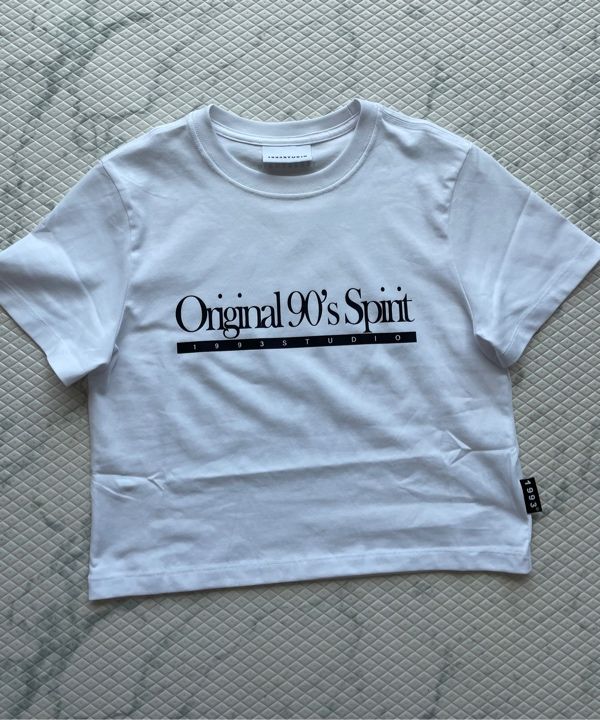 MUSINSA | 1993STUDIO Original 90S Regular T-shirt_White