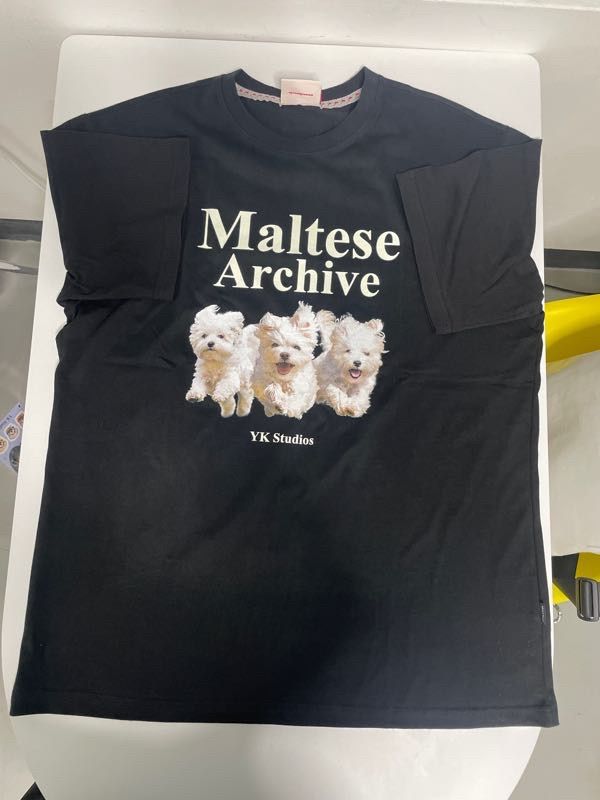 MUSINSA | WAI KEI MALTESE ARCHIVE SHORT SLEEVE T-SHIRT BLACK