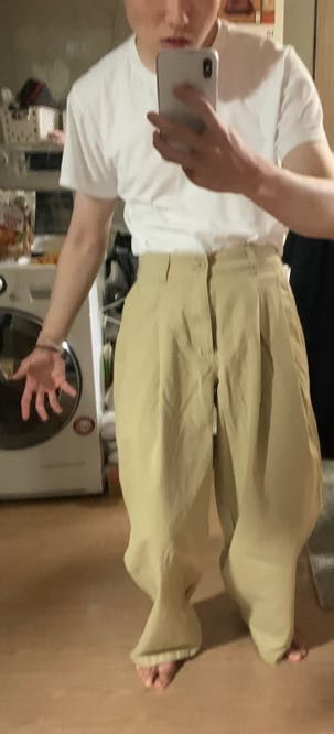 MUSINSA | NOT4NERD Two Tuck Wide Cotton Pants - Ivory