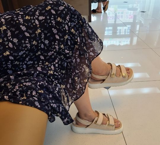 サンダル・ミュール ^MACMOC^ 6Color Luxury Tweed Sandals 5cm Celeb MUSINSA | MACMOC Celeb 6Color Luxury Tweed Sandal 5cm