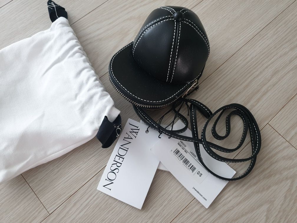 ★J W ANDERSON★ Nano Cap Cross Bag Black HB0232LA0020999 HB MUSINSA | J.W.ANDERSON Nano cap cross bag - Black