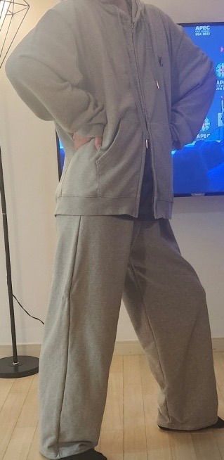 パンツ WOOALONG Signature relax wide pants NAVY WL230JLP02UNAV MUSINSA | WOOALONG Signature relax wide pants