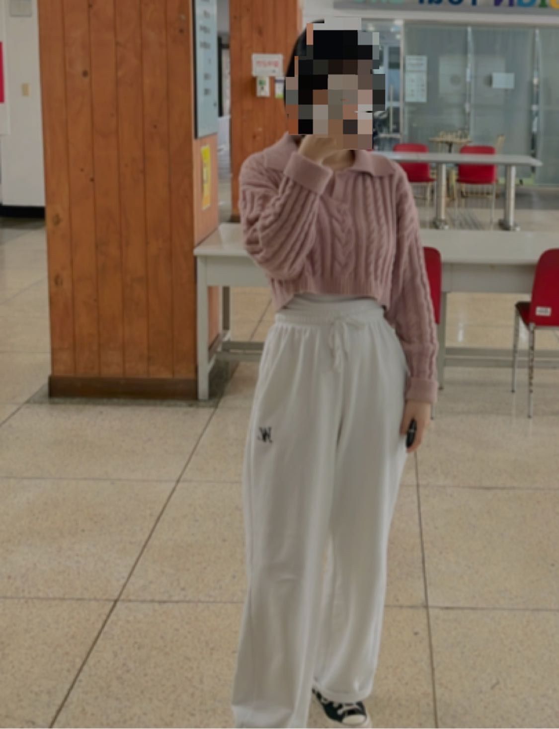 パンツ WOOALONG Signature relax wide pants WHITE WL230JLP02UWHT MUSINSA | WOOALONG Signature relax wide pants - WHITE