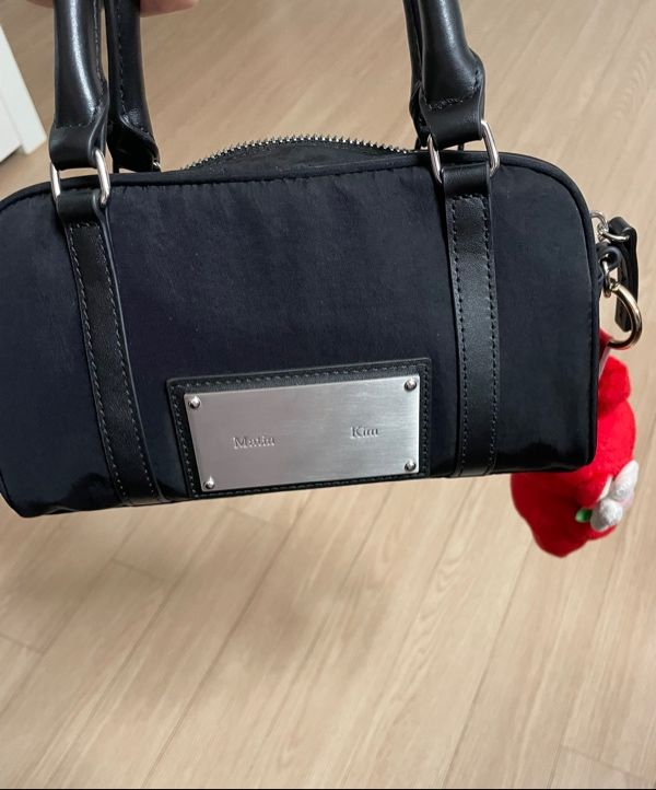 MUSINSA | MATIN KIM BABY SPORTY TOTE BAG IN BLACK