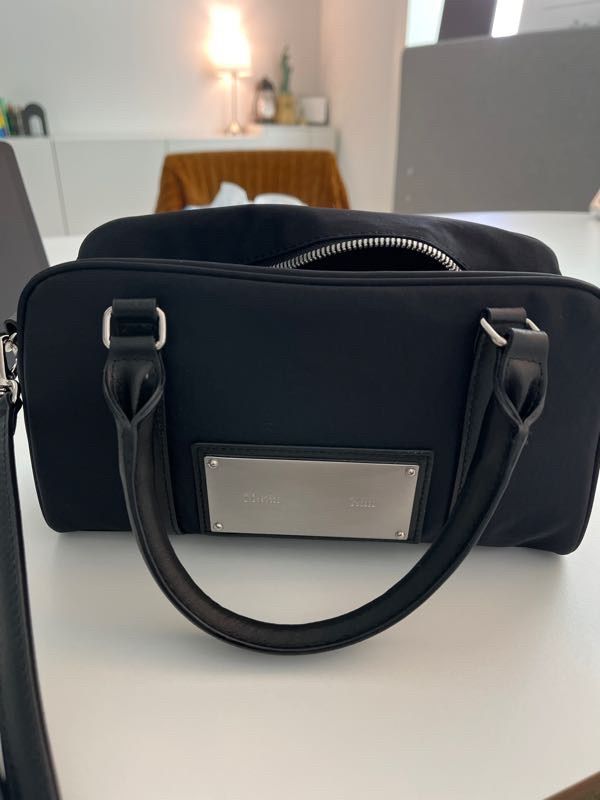 MUSINSA | MATIN KIM BABY SPORTY TOTE BAG IN BLACK