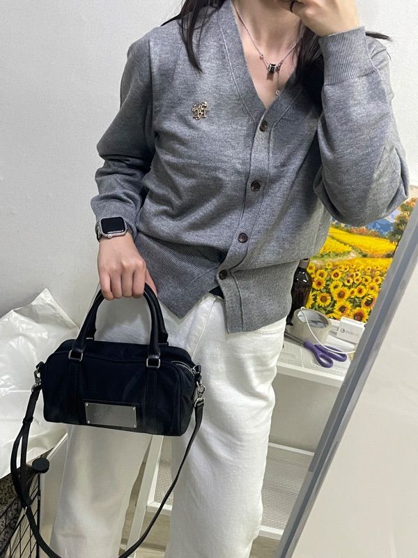 MUSINSA | MATIN KIM BABY SPORTY TOTE BAG IN BLACK