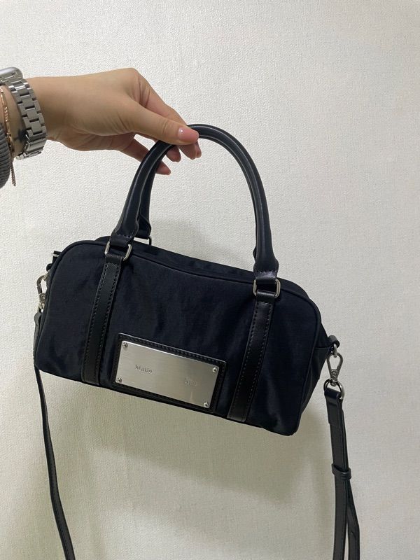 ★MATIN KIM ★BABY SPORTY TOTE BAG MUSINSA | MATIN KIM BABY SPORTY TOTE BAG IN BLACK