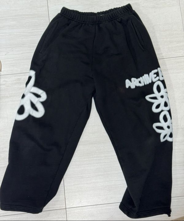 【年内まで】sweats collectiveスウェッツ黒パンツ WORKWEAR PANT - BLACK