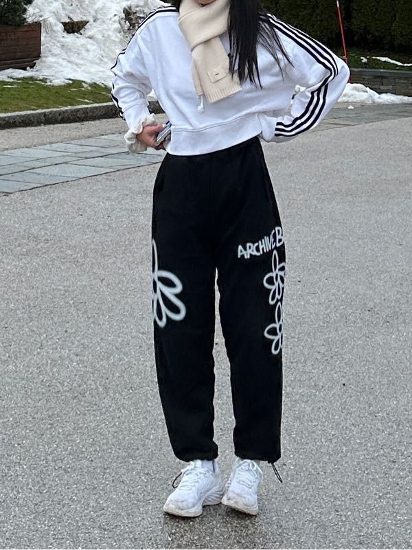 ARCHIVE BOLD ■ 939 DAISY SWEAT PANTS MUSINSA | ARCHIVE BOLD 939 DAISY SWEAT PANTS_BLACK