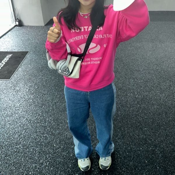 さらに100円引き◆MMLG◆AMATEUR SWEAT MUSINSA公式 | MMLG [Mmlg] AMATEUR SWEAT (FLOW PINK)
