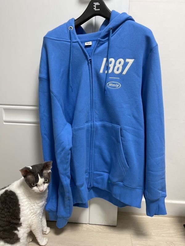 MUSINSA公式 | MMLG [Mmlg] 19MG HOOD ZIPUP (PARA BLUE)