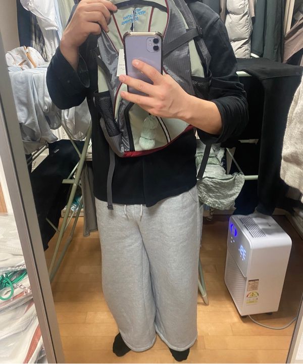 MUSINSA公式 | NOCONTENT No content backpack _ Gray