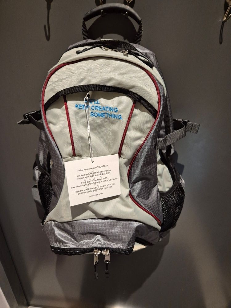 ●NOCONTENT● NOCONTENT backpack MUSINSA | NOCONTENT No content backpack _ Gray